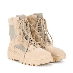 Yeezy Sand Lace Up Combat Boots (Men US 7)